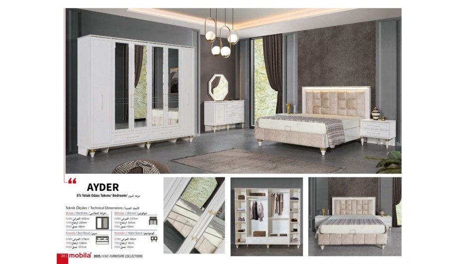 Mobila Yatak Odası Takımı 12
