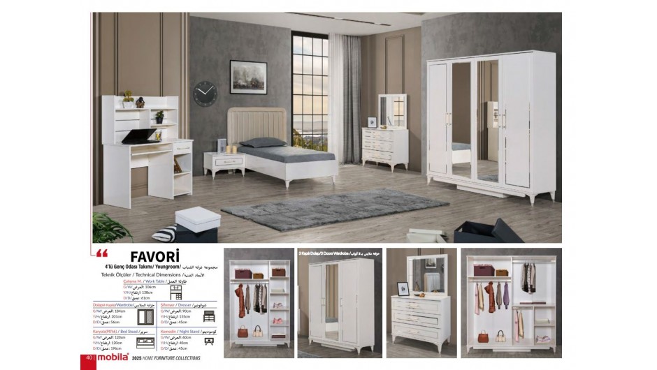 Mobila Genç Odası Takımı 8