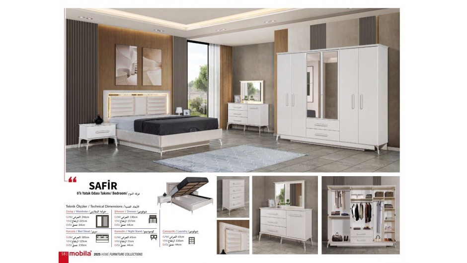 Mobila Yatak Odası Takımı 8