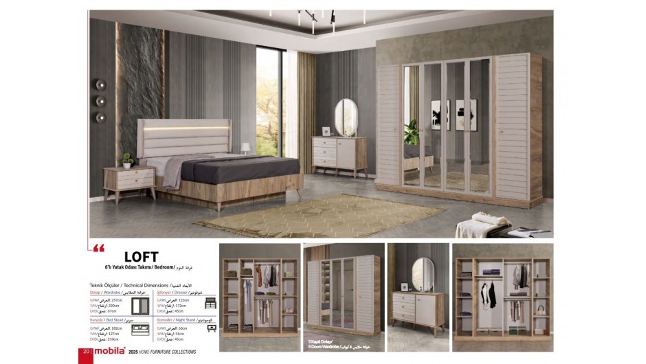Mobila Yatak Odası Takımı 9