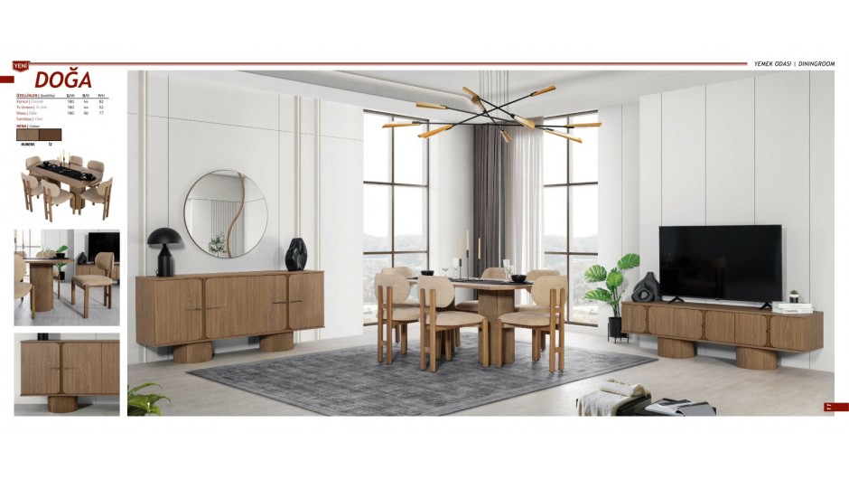 Ören Mobilya Yemek Odası Takımı 2