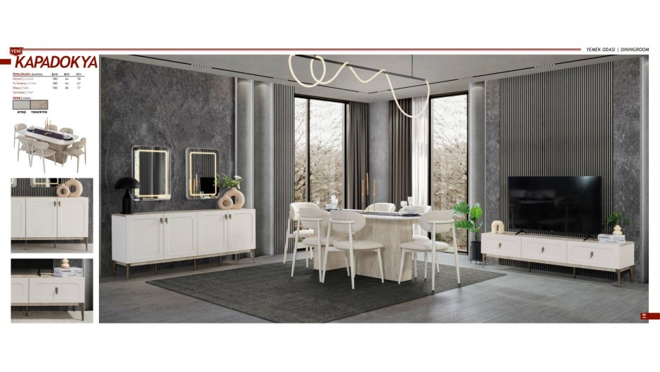 Ören Mobilya Yemek Odası Takımı 3