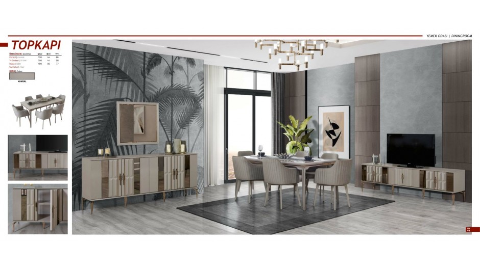 Ören Mobilya Yemek Odası Takımı 5