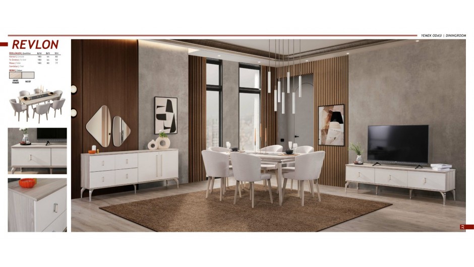 Ören Mobilya Yemek Odası Takımı 7