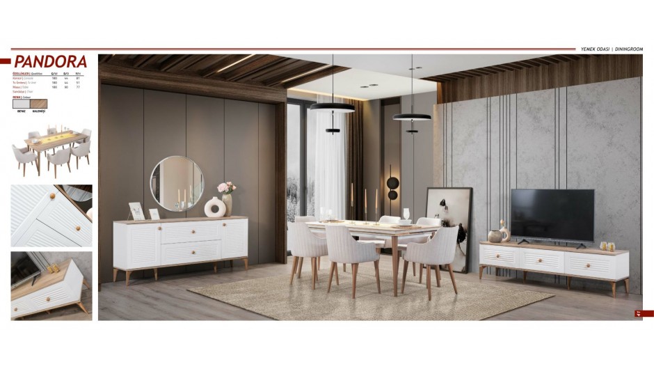 Ören Mobilya Yemek Odası Takımı 9