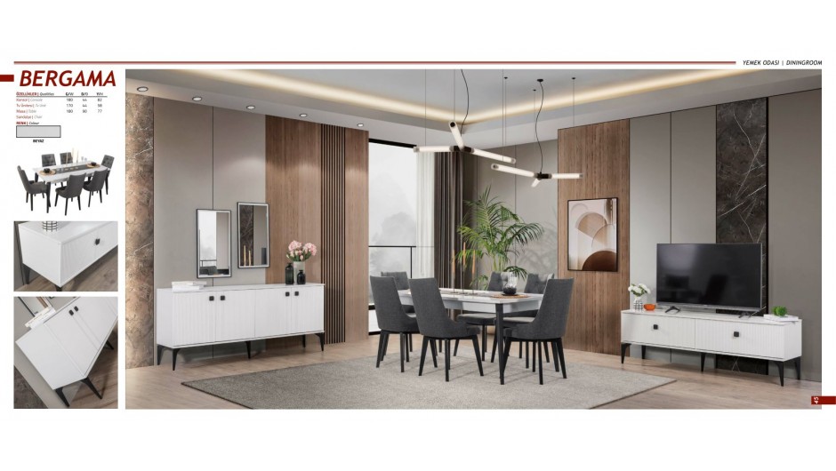 Ören Mobilya Yemek Odası Takımı 10