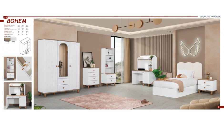 Ören Mobilya Genç Odası Takımı 1