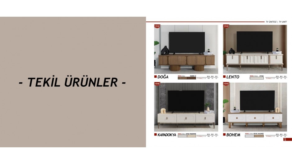 Ören Mobilya Tekil Ürünler