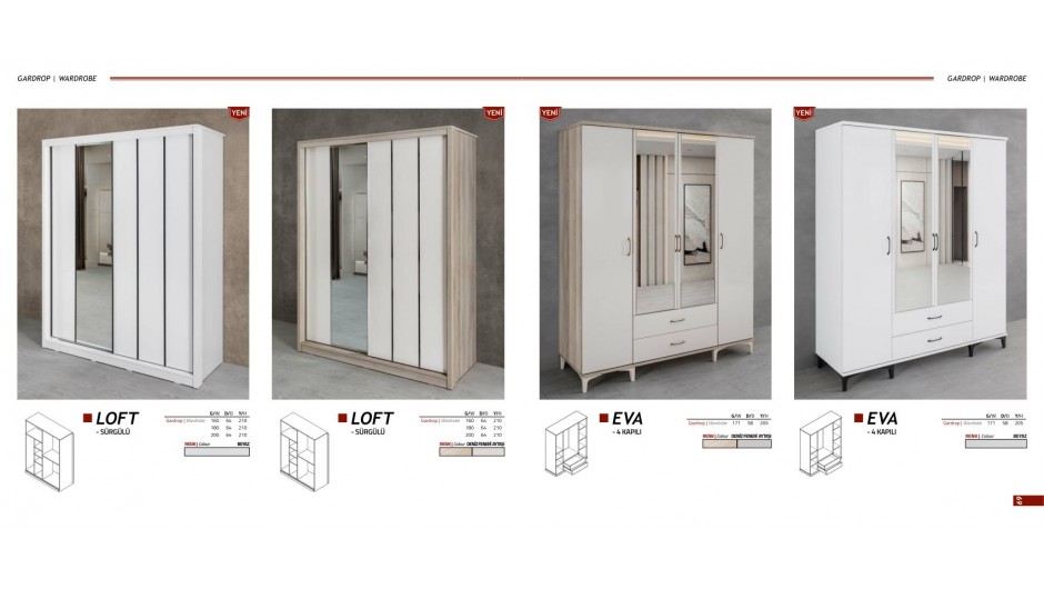 Ören Mobilya Gardrop 2