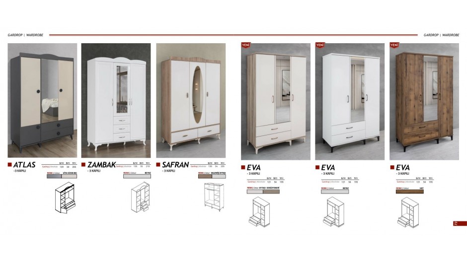 Ören Mobilya Gardrop 4