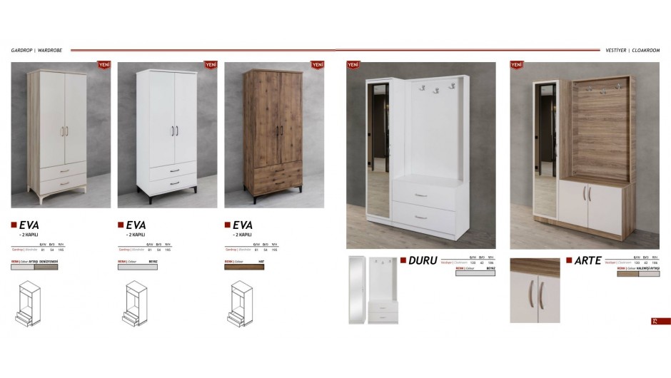 Ören Mobilya Gardrop 5